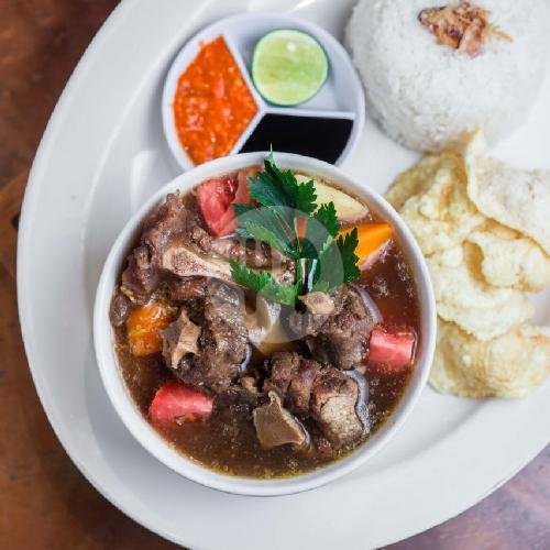 Oxtail Soup menu Gosha Kitchen and Patisserie, Trans Studio Bali