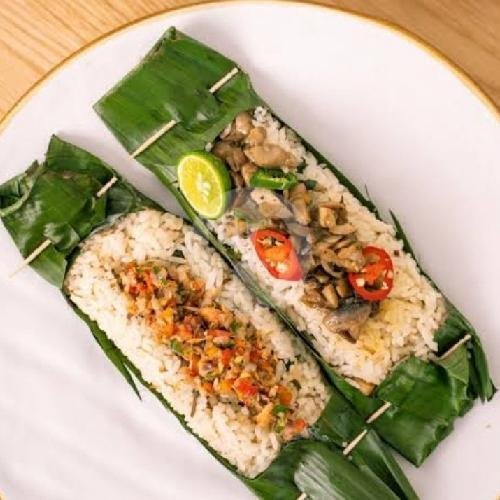 Nasi Bakar Baby Tuna menu Nasi Krawu Daging, Sekarbela