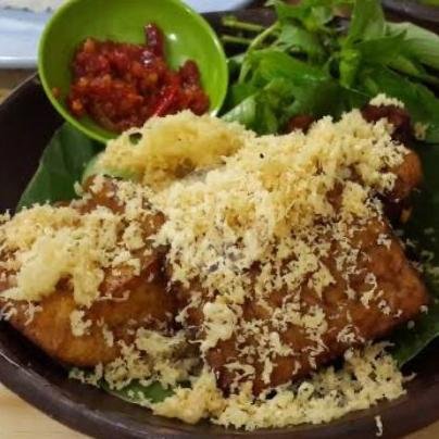 Ayam Bacem Kremes Tanpa Nasi menu Ayam Kremes Sambal Ijo Dan Ayam Goreng Sambal Matah Bu Imel, Imam Bonjol