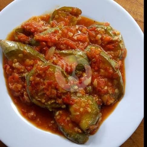 Balado Terong menu Ayam Bakar Berkah Djoyo