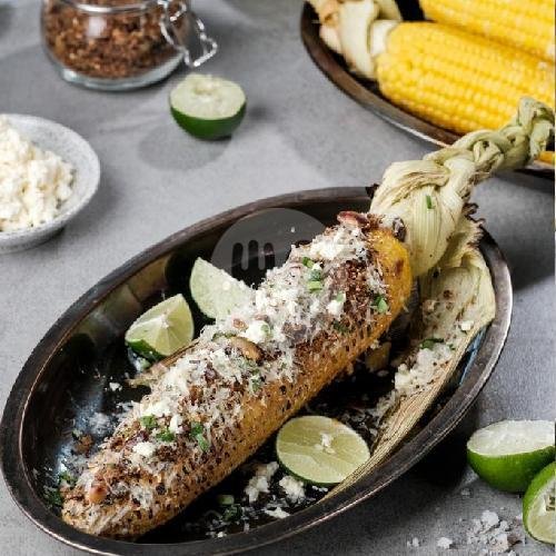 Charred Corn menu Jalapeno, Sanur