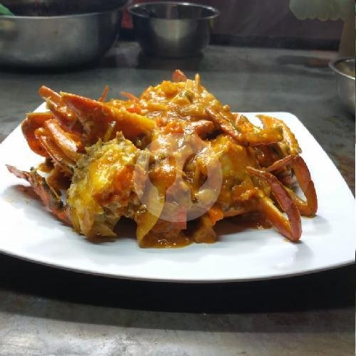 Kepiting Saos Padang2pcs. menu Warung Muslim Amallia Seafood, Teuku Umar