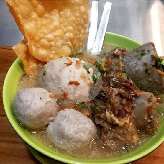 Bakso Biasa Rusuk menu Bakso Solo Samrat, Dewi Sri