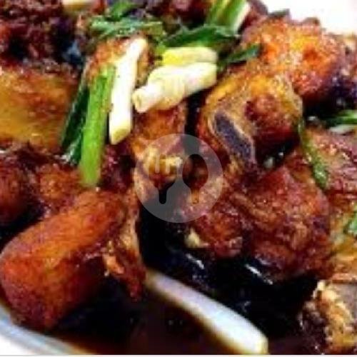 Ayam Saos Inggris menu Hengky Resto, Sekar Tunjung