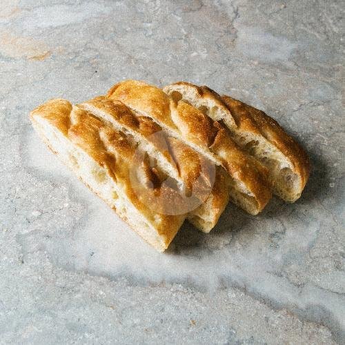 Focaccia Plain (UNSLICED) menu ACME Roasters & Bakers, Pantai Pererenan