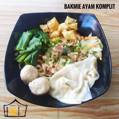 Bakmie Ayam Komplit menu Bakmie Ayam Hoki, Tabanan