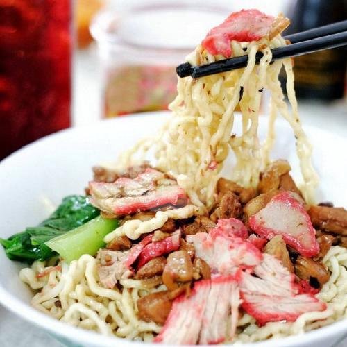 Mie Pangsit Babi menu Tian Tian Lai, Denpasar