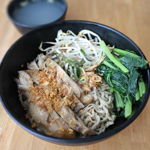 Bakmie Ayam Hainan menu Bakmie Kriting Yum Mee, Tukad Badung XII