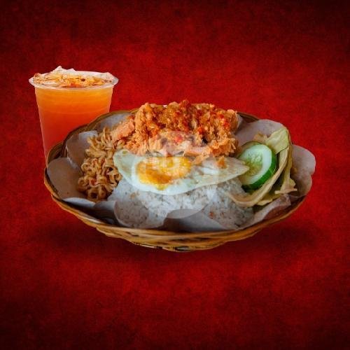 Paket Mukbang menu Geprek 10000 Punia, Mataram Kota