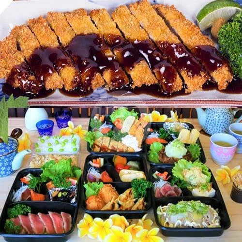 TON-KATSU(FRIED PORK) BENTO-BOX menu Ichii Japanese Restaurant, Seminyak