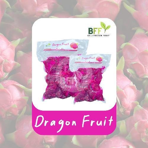 Dragon Fruit 500 Gram menu Bali Frozen Fruit, Dewi Sri