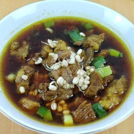 Rawon menu Warung Cadas 1, Bakso & Mie Ayam Soto Lalapan