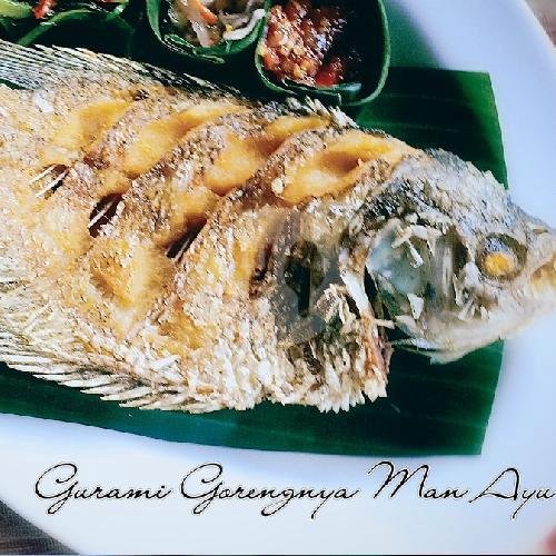 Gurame Goreng menu Pondok Man Ayu, Gunung Batur