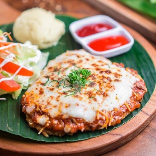 Chicken Parmigiana menu Gosha Kitchen and Patisserie, Trans Studio Bali