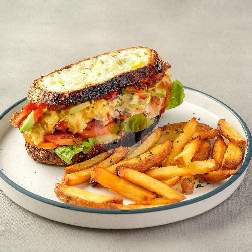 BLAT Sandwich menu Craved, Seminyak
