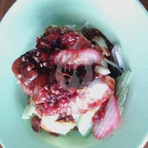 Rujak Mangga menu Warung Rujak Bunga, Gadung