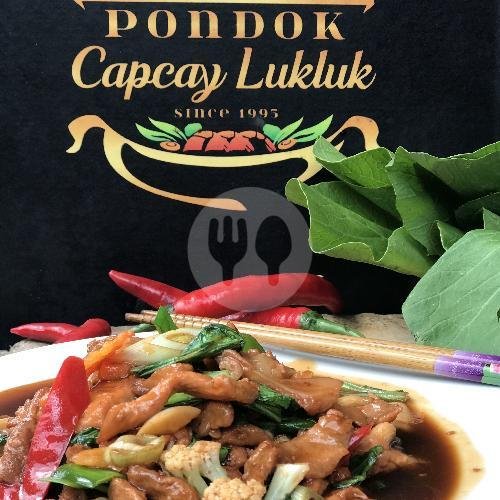 Babi Goreng Jamur menu Pondok Capcay Lukluk, Mengwi
