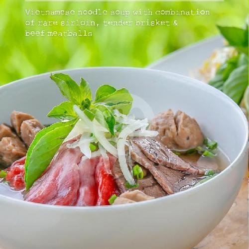 Pho Bo Dac Biet menu Xich Lo Warung Vietnam, Kerobokan