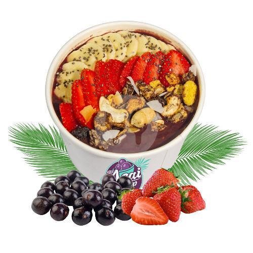 Small Bowl Strawberry Madness Acai menu The Acai Shop, Canggu