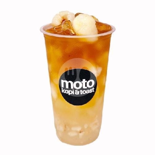 Lychee Tea menu Moto Kopi & Toast, A Yani Utara