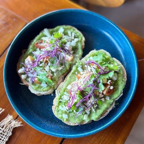 Avocado Toast menu Santera Coffee and Eatery, Canggu