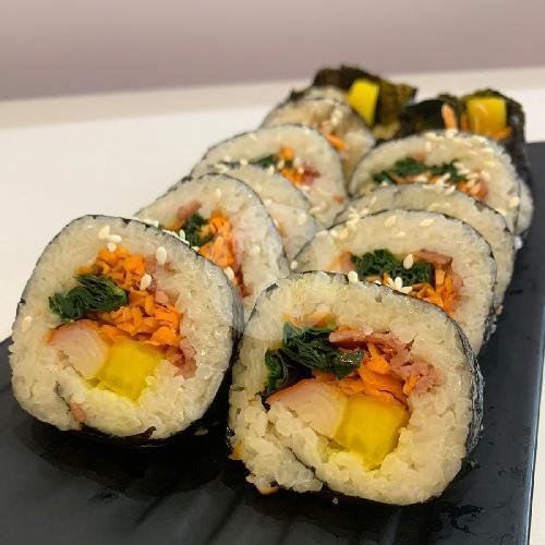 Cheese Kimbab menu OppaBunsik, Batur Sari