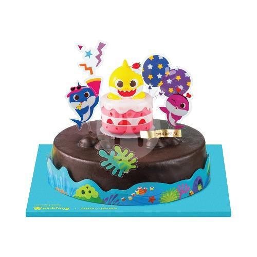 Baby Shark Birthday Party menu Tous Les Jours, Kuta Beachwalk Shopping Centre
