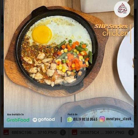 SHP CHIKEN menu Meat You Steak