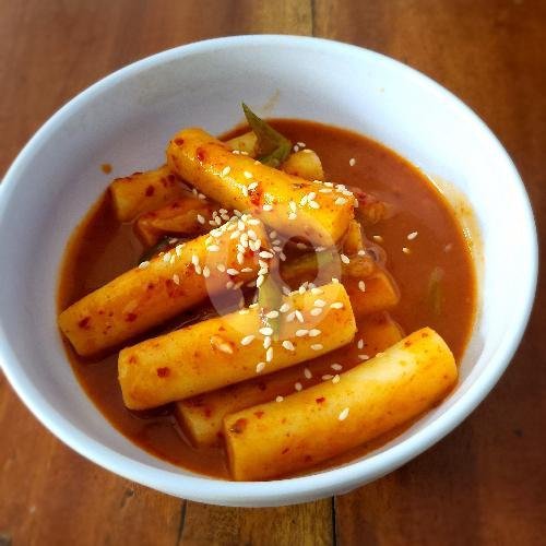 Toppoki menu Kim Kim Food, Kediri Tabanan