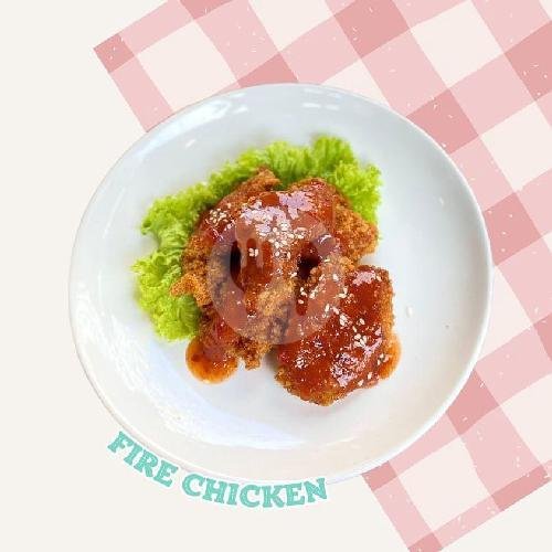 Fire Chicken menu Dapoer Raditya, Mengwi