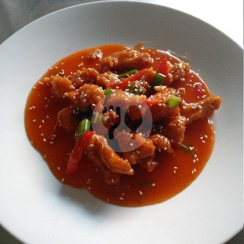 Ayam Crispy Sambal Madu menu Warung Kicen, Denpasar