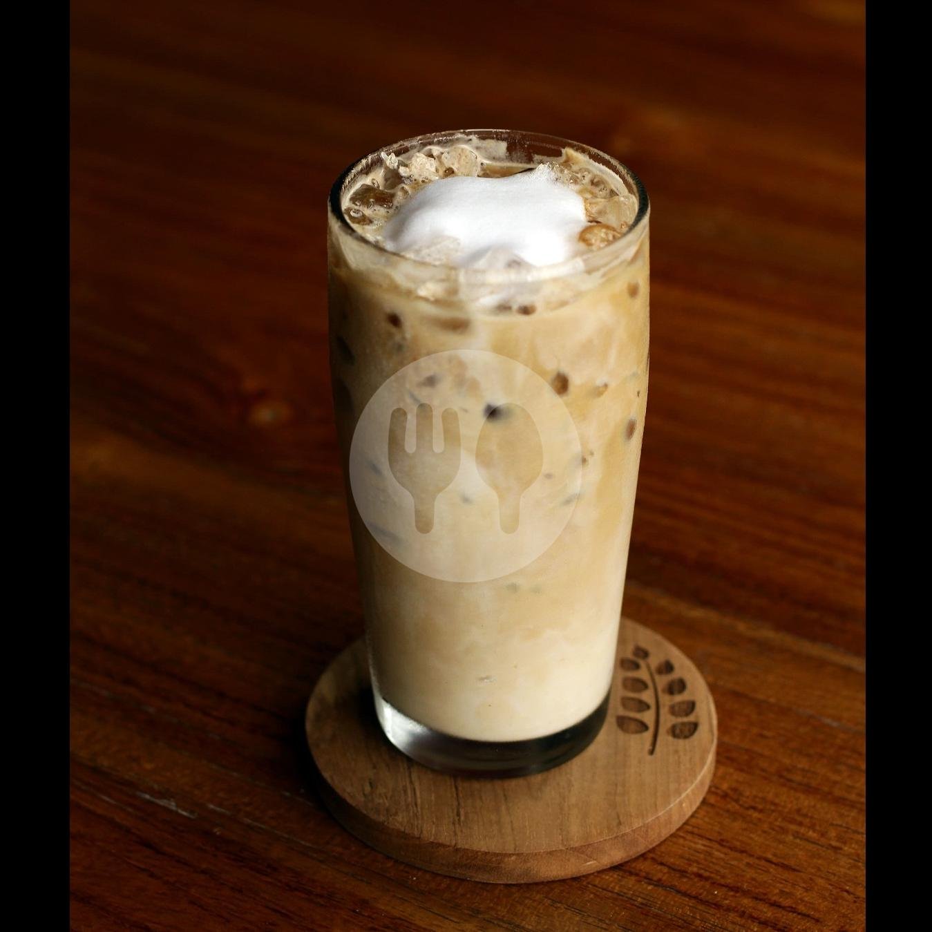 Ice Latte menu Bread Basket, Kerobokan