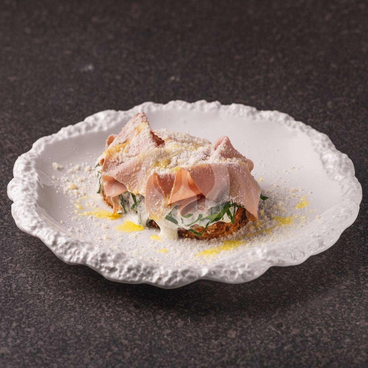 Bruschetta with Mortadella menu Hedonist Restaurant, Uluwatu