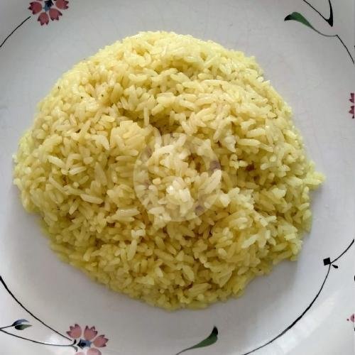 Nasi Kuning menu Kuliner Angel Amber, Taman Griya