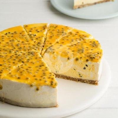 Mango Passionfruit Cheesecake, Raw, GF, Sugar-Free menu The Cure Vegan Health Kitchen, Canggu-Berawa