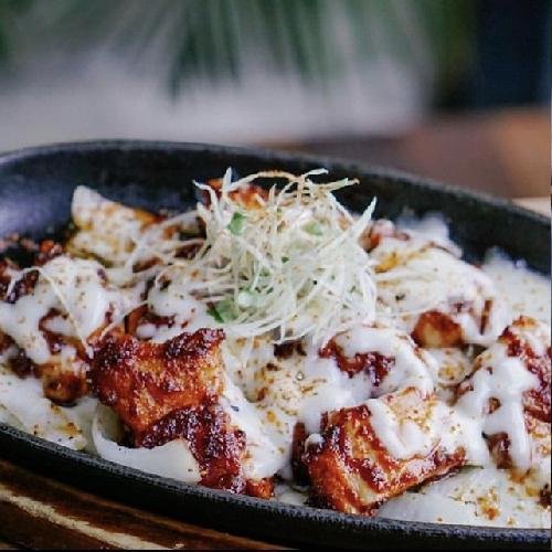 Korean Chili Cheese Chicken menu Rayjin Teppanyaki, Seminyak