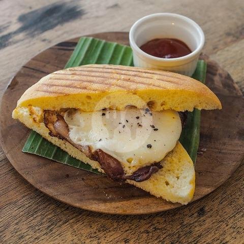 Egg & Bacon Roll - Small menu The Koop Roaster & Cafe, Seminyak