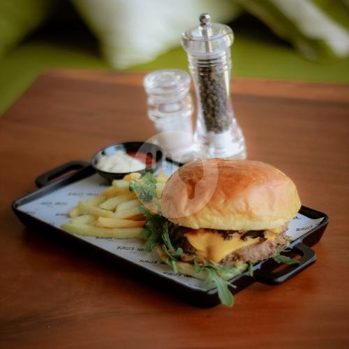 BBQ Burger (Single) menu Burger House Bali, Mengwi, Cemagi, Jl Sukunan