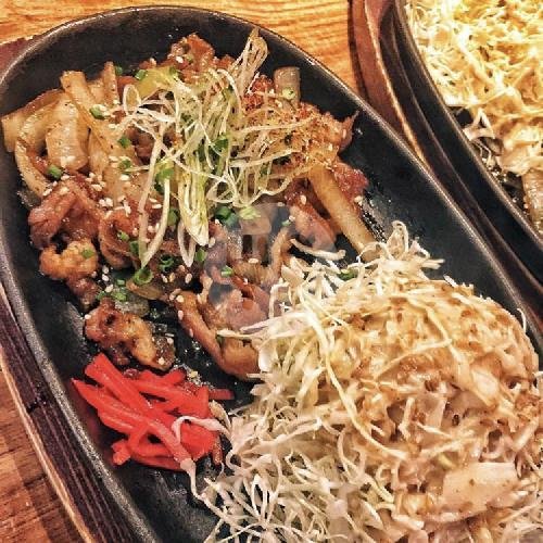 Pork Shogayaki menu Rayjin Teppanyaki, Seminyak