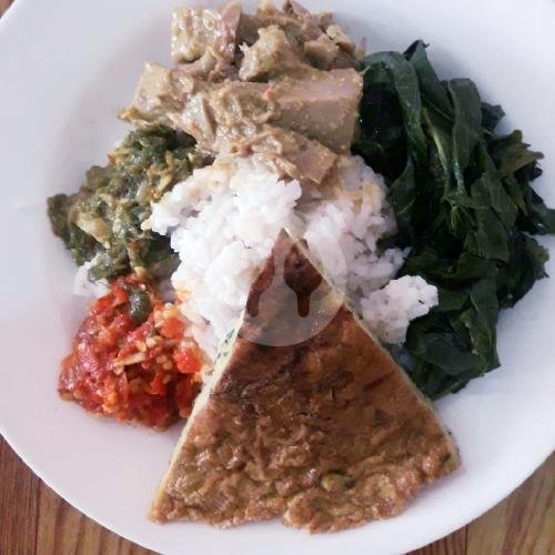 Nasi Padang Telur Dadar menu Rumah Makan Padang Sutan Mudo
