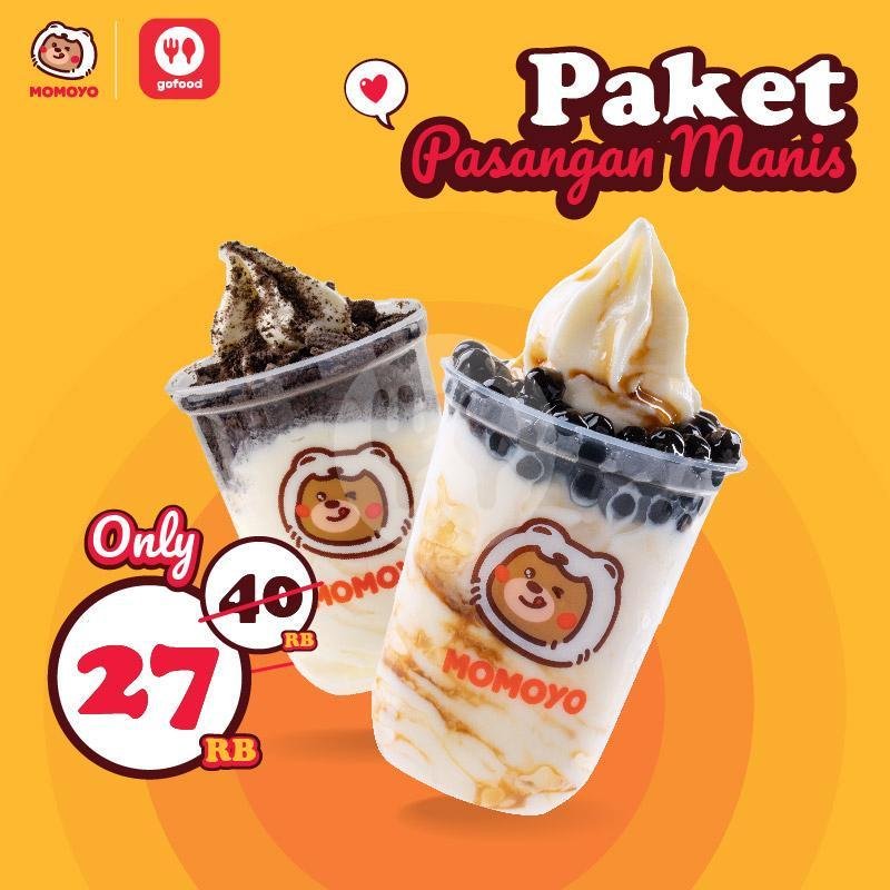 Paket Pasangan Manis menu MOMOYO Ice Cream KRENENG, MOMOYO Ice Cream KRENENG
