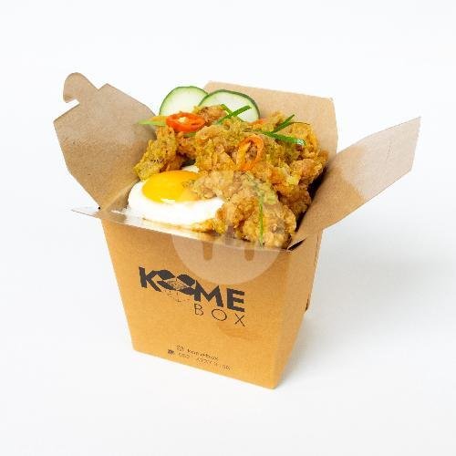 Ayam Suna Cekuh menu Kome Box, Denpasar