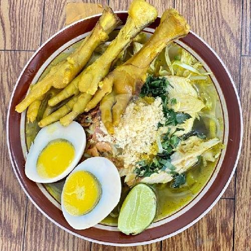 Soto Ayam Ceker Telur menu Soto Ayam Gado Gado Lalapan Depot Pak Genk, Bukit Sari