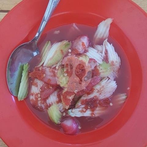 Rujak Kuah Pindang/ Kuah Pindang Gula menu Warung Bu Kadek Bisma