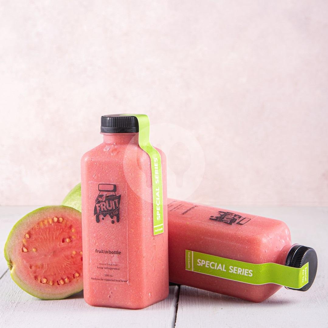 Guava Juice 250Ml menu Fruit in Bottle Jus, Ahmad Yani