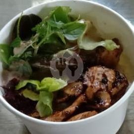Chicken Black Pepper Sauce Rice Bowl menu Wagyu To Go, Jimbaran