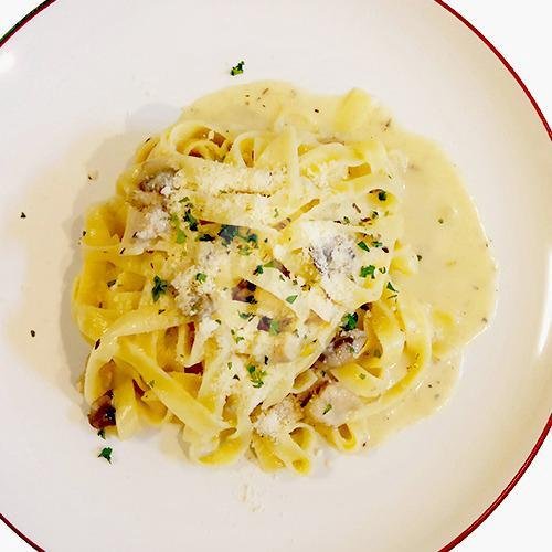 Creamy Chicken Tagliatelle menu Casa Eatalia Pasta (Authentic Italian Delights), Pererenan