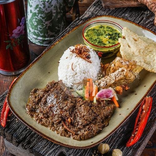 Authentic Beef Rendang menu Waroeng Bernadette