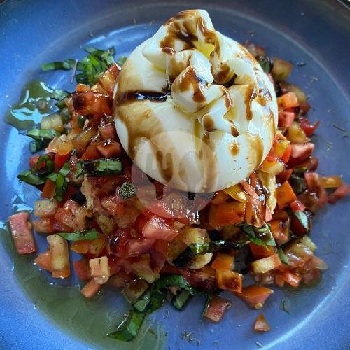 Dakos Buratta Salad menu Nostimo Greek Grill, Petitenget