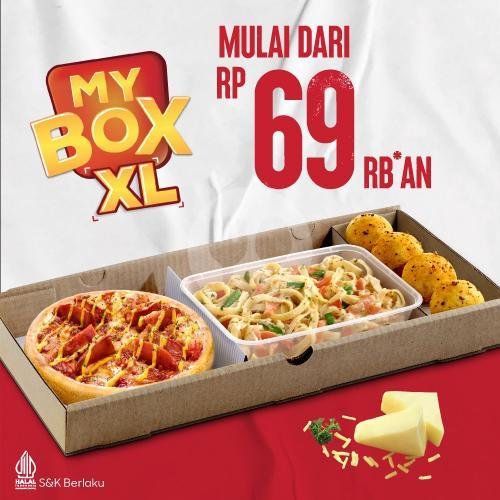 My Box XL Mix menu Pizza Hut, Mercure